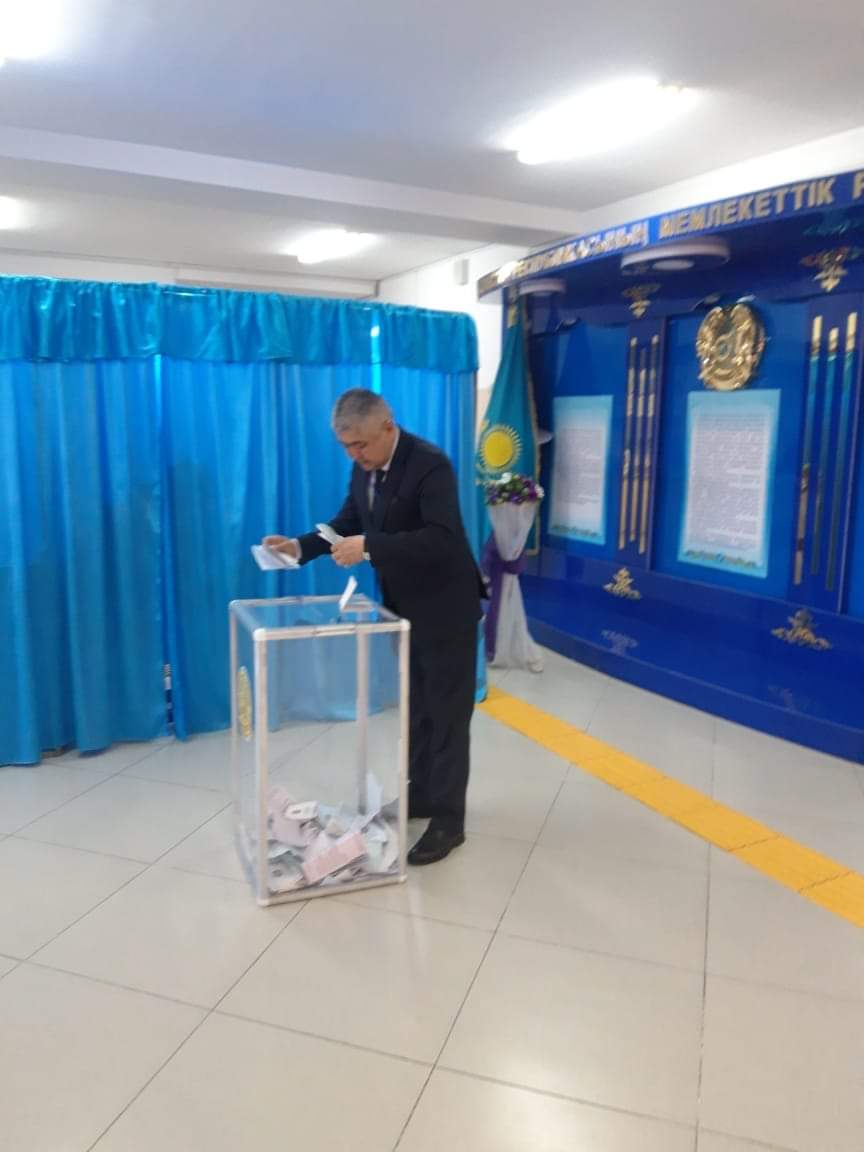 Участие педагогов в выборах Республики Казахстан